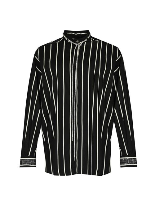 Camicia Crescenza in popeline con laccetti brillanti PINKO | 105606 A2TBZZ2